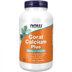 NOW Foods Coral Calcium 1000mg Capsules 250