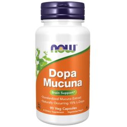 NOW Foods DOPA Mucuna Capsules 90