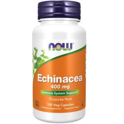 NOW Foods Echinacea 400mg Capsules 100