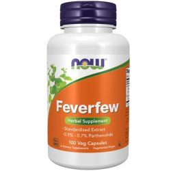 NOW Foods Feverfew Capsules 100