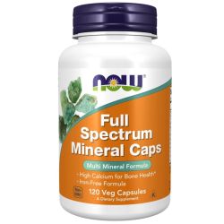 NOW Foods Full Spectrum Minerals Iron-Free Capsules 120
