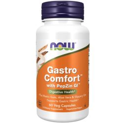 NOW Foods Gastro Comfort with PepZin GI Capsules 60