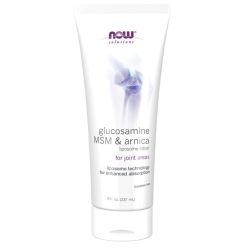 NOW Foods Glucosamine MSM & Arnica Liposome Lotion 237ml