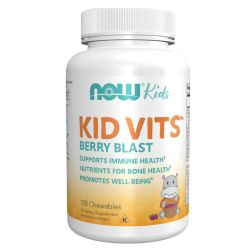 NOW Foods Kid Vits Berry Blast Chewables 120