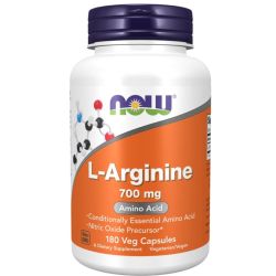 NOW Foods L-Arginine 700mg Capsules 180