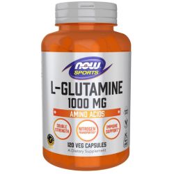 NOW Foods L-Glutamine 1000mg Capsules 120