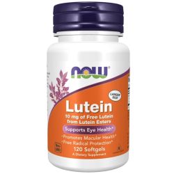 NOW Foods Lutein 10mg Softgels 120