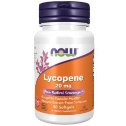 NOW Foods Lycopene 20mg Softgels 50