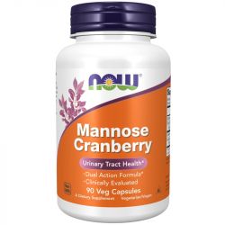 NOW Foods Mannose Cranberry Capsules 90