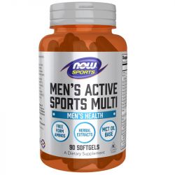 NOW Foods Men's Active Sports Multi Softgels 90