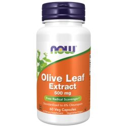 NOW Foods Olive Leaf Extract 500mg Capsules 60