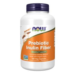NOW Foods Prebiotic Inulin Fiber Capsules 180 Main Image
