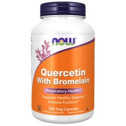 NOW Foods Quercetin with Bromelain Capsules 240