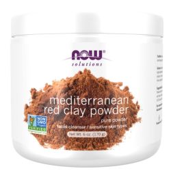 NOW Foods Red Clay Powder Moroccan 170g