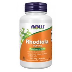 NOW Foods Rhodiola 500mg Capsules 120