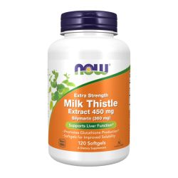 NOW Foods Silymarin Milk Thistle Extract Extra Strength Softgels 120