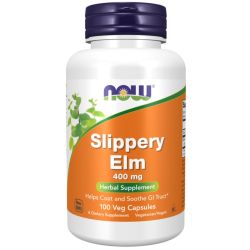 NOW Foods Slippery Elm 400mg Capsules 100

