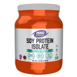 NOW Foods Soy Protein Isolate Unflavored 544g