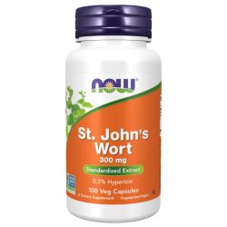 NOW Foods St John's Wort 300mg Capsules 100
