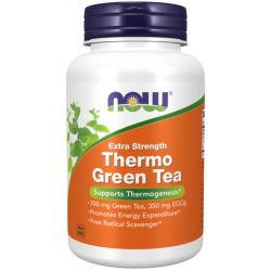 NOW Foods Thermo Green Tea Extra Strength Capsules 90
