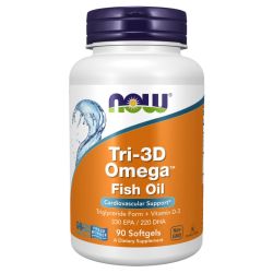 NOW Foods Tri-3D Omega Softgels 90
