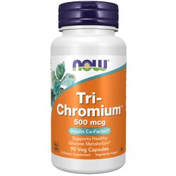 NOW Foods Tri-Chromium 500mcg Capsules 90