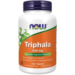 NOW Foods Triphala 500mg Tablets 120