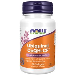NOW Foods Ubiquinol CoQH-CF Softgels 60