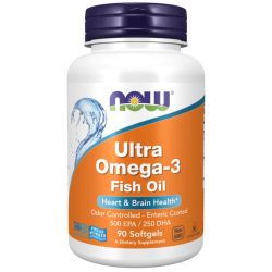 NOW Foods Ultra Omega-3 Softgels 90
