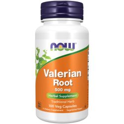 NOW Foods Valerian Root 500mg Capsules 100