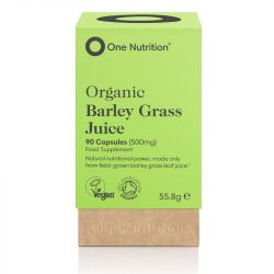 One Nutrition Barley Grass Capsules 500mg Capsules 90