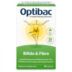 OptiBac Bifidobacteria and Fibre Sachets 30
