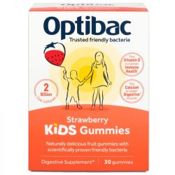 Optibac Stawberry Kids Gummies 30