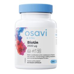 Osavi Biotin 2500mcg Capsules 60