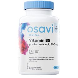 Osavi Vitamin B5 Pantothenic Acid 200mg Capsules 180