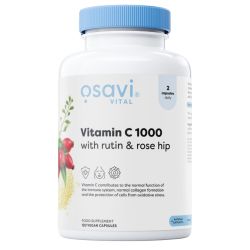 Osavi Vitamin C1000 with Rutin & Rose Hip Capsules 120