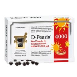 Pharma Nord D-Pearls Bio-Vitamin D3 4000iu Capsules 60
