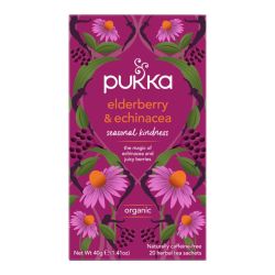 Pukka Elderberry and Echinacea Tea Bags 80