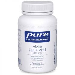 Pure Encapsulations Alpha Lipoic Acid 600mg Capsules 60