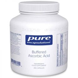 Pure Encapsulations Buffered Ascorbic Acid Capsules 250