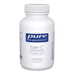 Pure Encapsulations Ester-C & Flavonoids Capsules 90