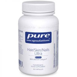 Pure Encapsulations Hair Skin Nails Ultra Capsules 60