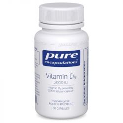 Pure Encapsulations Vitamin D3 5000iu 60