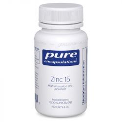 Pure Encapsulations Zinc 15 Capsules