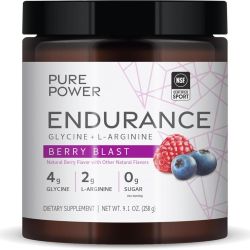 Pure Power Endurance with Glycine LArginine Berry Blast 260g