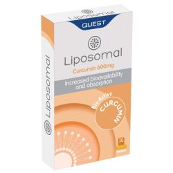 Quest Vitamins Liposomal Curcumin 600mg Tablets 30