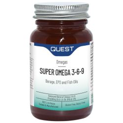 Quest Vitamins Super Omega 3-6-9 Caps 90