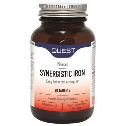 Quest Vitamins Synergistic Iron Tabs 90