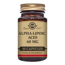 Solgar Alpha Lipoic Acid 60mg Vegicaps 30