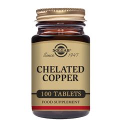 Solgar Chelated Copper Tablets 100